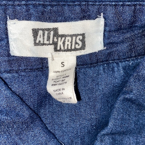 Denim button down - Picture 2 of 2